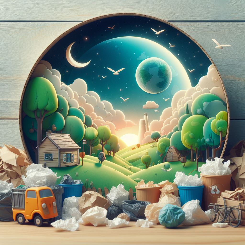 Materiales reciclados y biodegradables