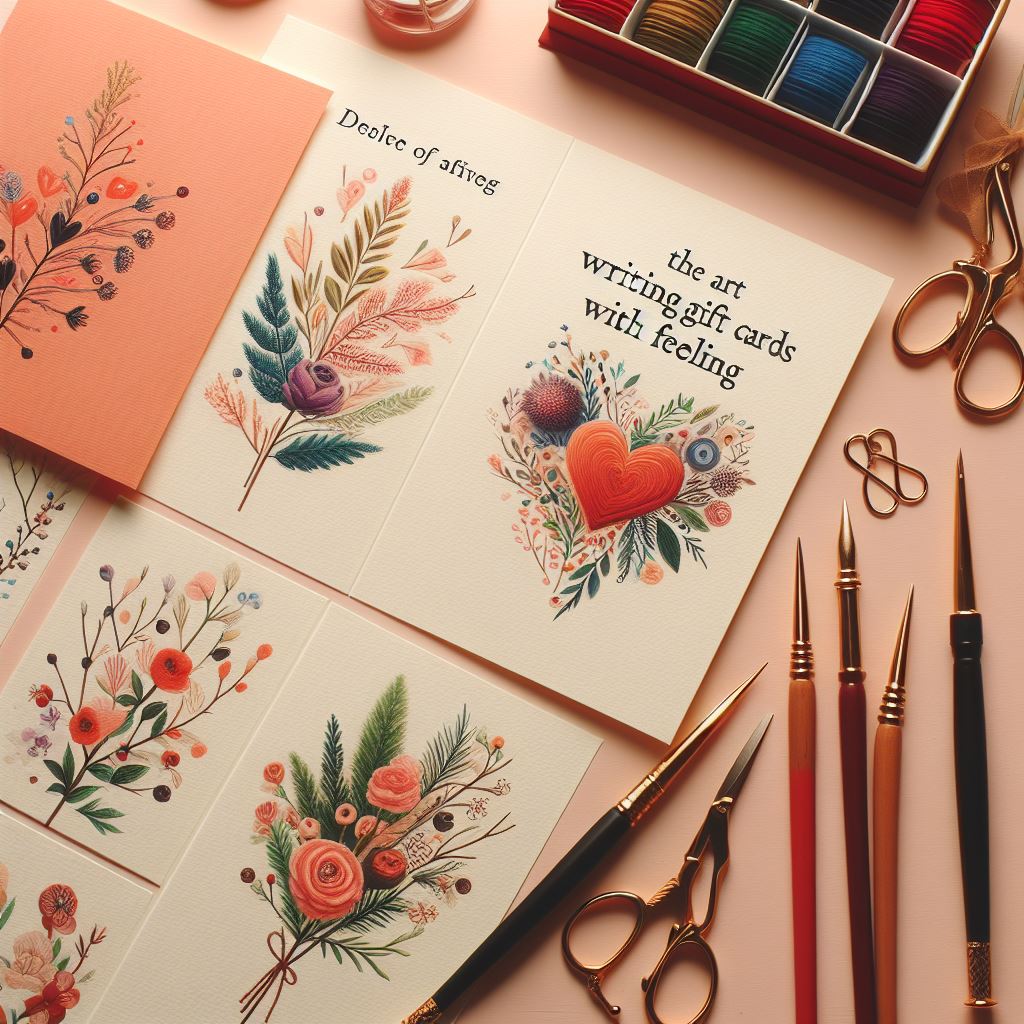 Cómo escribir tarjetas de regalo con sentimiento